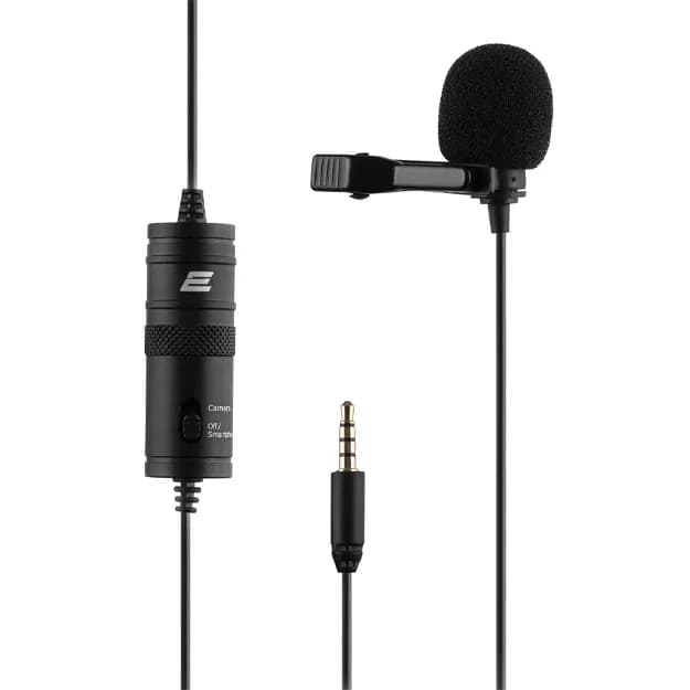 Петличный микрофон 2E Lavalier Microphone 3.5mm (2E-ML010)