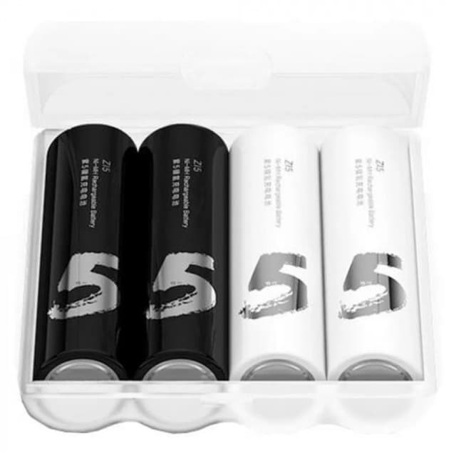 Аккумуляторные батарейки ZMI ZI7 Ni-MH Rechargeable Battery (4 шт, белый)