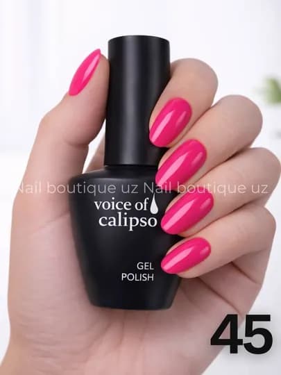 Гель-лак Voice of Calipso, полная палитра цветов, профессиональный UV LED — UZNAIL-КАЛИПСО-БОРДОВ