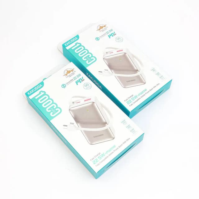 Внешний аккумулятор Kakusiga KSC-1099 10000 mAh, белый