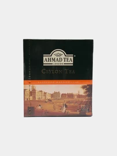 Чёрный чай Ahmad Tea Ceylon Tea в пакетиках, 100 шт