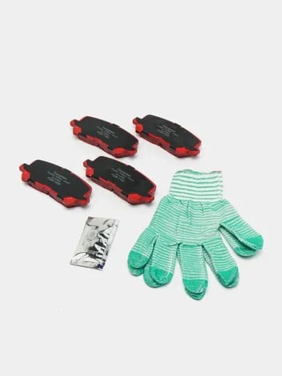 Задние тормозные колодки FourGreen OEM Red-Q RR FGR 1103, для Trailblazer, керамические