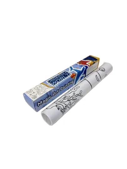 Раскраска метровая, 1 м * 3 шт — EDBABY-RASKMET-СИНИЙ