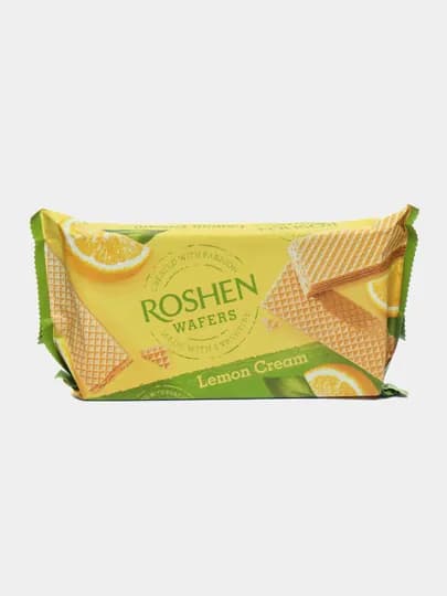 Вафли Roshen Lemon Cream, 216 г