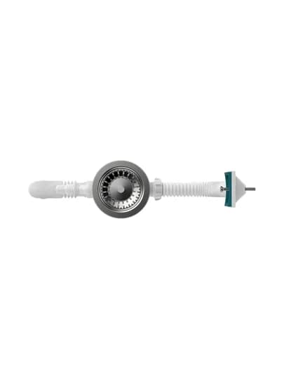 Aquant сифон для раковины 3 1/2"x40, с отводом для стиральной машины (AB0147-20-MR) — AMBAR2-AB014720MRIL