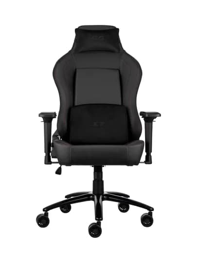 Игровое кресло 2E GAMING BASAN ll черное, красное + в подарок фирменная футболка