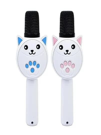 Детский беспроводной микрофон, Bluetooth караоке, колонка