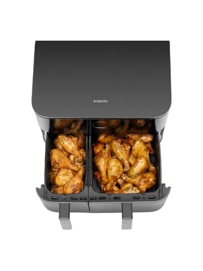 Аэрогриль Xiaomi Air Fryer 6–12 л 1700–2800W с дисплеем и двумя корзинами — ZILLION-FRYER-ТЕМНСЕР