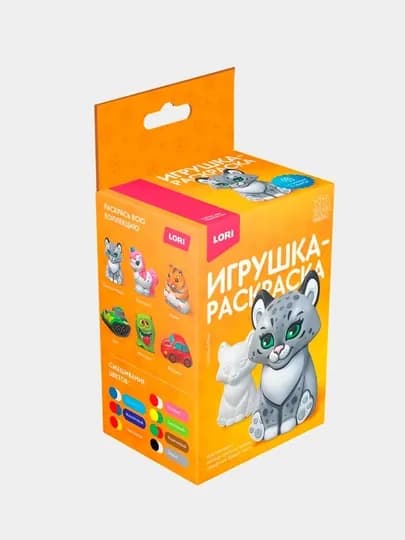 Игрушка-раскраска Lori Снежный барс Ир-035 3D — GT-P079D76