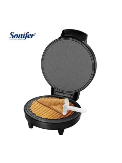 Вафельница Sonifer SF-6094, пластик, 1000Вт, сигнал об окончании, антипригарное покрытие — FRIDGE-SONIFERSF6094