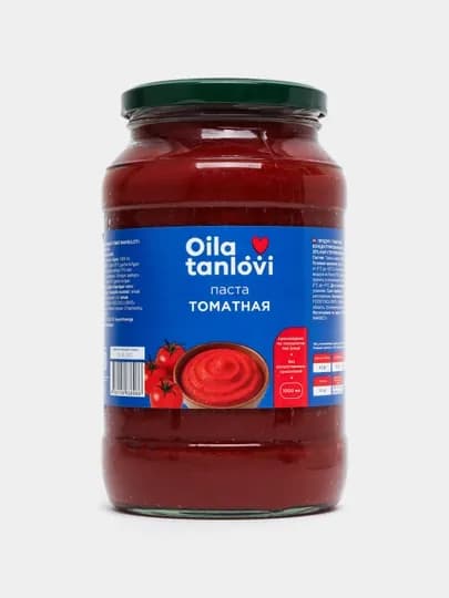 Томатная паста Oila Tanlov, 1000 мл