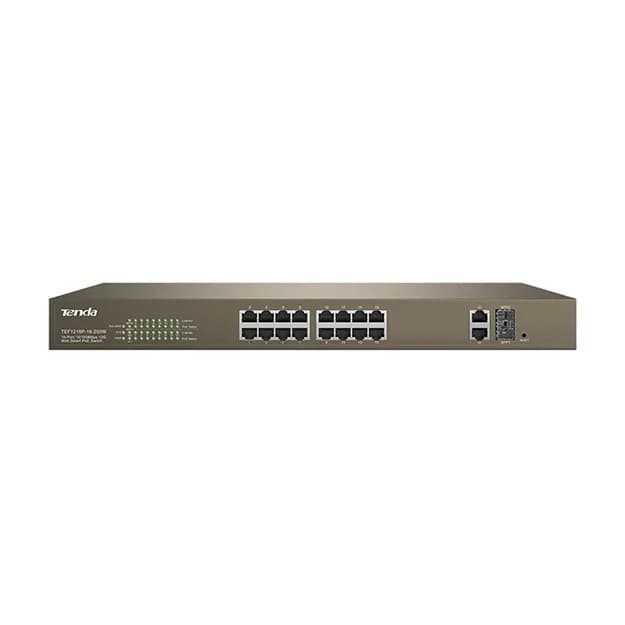 Коммутатор Tenda TEF1218P-16-250W