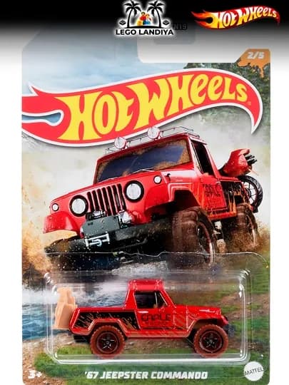 Hot Wheels, oграниченные коллекционные серии — LEGOLND-HW555-ЗЕЛХАКИ