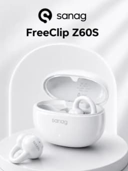 Беспроводные наушники HUAWEI FreeClip, iOS/Android, C-Bridge дизайн, ультралёгкие, OWS1013 — JEMORA-NAUSHNIKZIRAK-БЕЛЫЙ