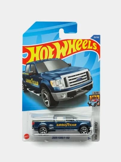 Игрушечная машинка базовой коллекции Hot Wheels — ДЕТИМАГ-HWT002-ИНДИГО