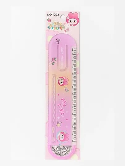 Линейка 1353, 15 см — HOBBYZO-ЛИНЕЙКА1353-КОНФЕТН