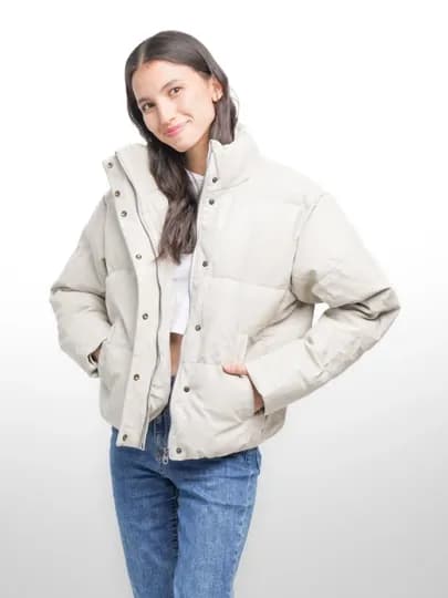 TERRA PRO Женская куртка короткая длина AW23WBA-52104 — TERRA-52104-МОЛОЧ-L