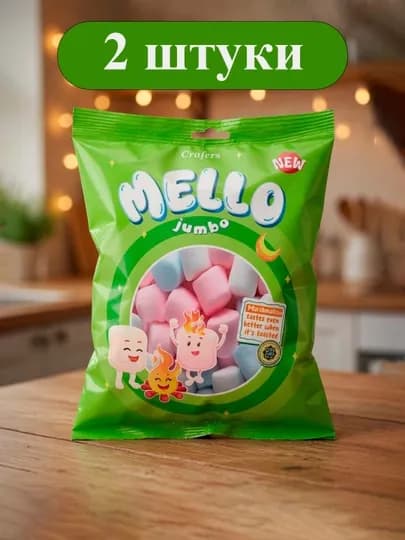 Маршмеллоу Crafers Mello Jumbo (100 г) 2 шт