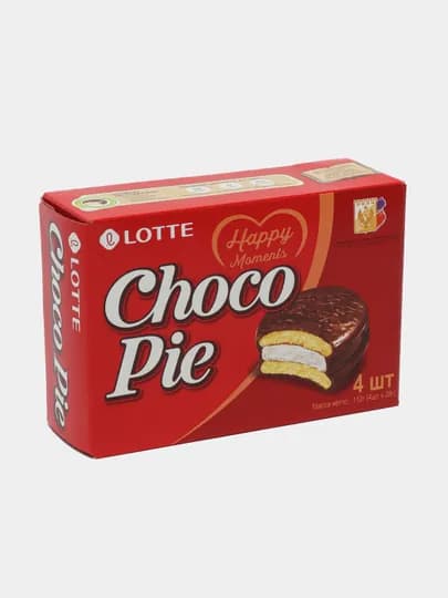 Печенье Lotte Choco Pie, 112 г