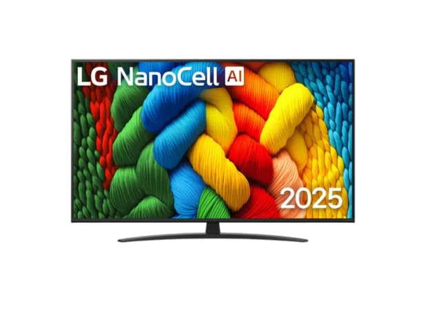 Телевизор LG 55NANO81A6A, черный