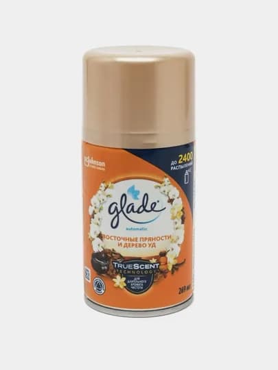 Освежитель воздуха Glade Восточные пряности и дерево уд, 269 мл