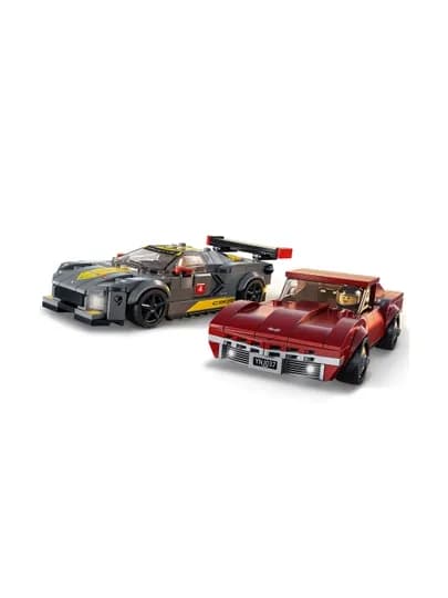 Конструктор LEGO Speed Champions 76903 Chevrolet C8.R и Corvette 1968, 512 деталей