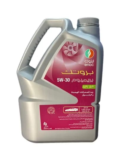 Моторное масло ENOC PROTEC 5w-30 4L, произведено в ОАЭ