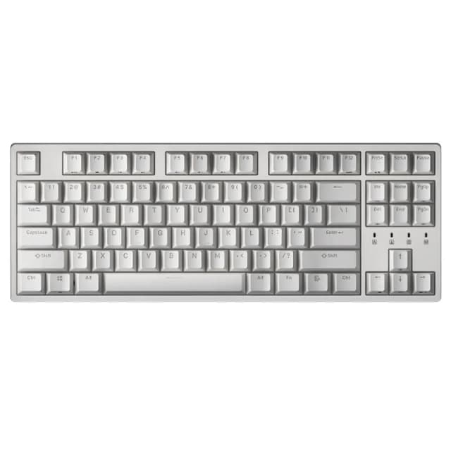 Durgod K320 Taurus Corona Arctic White 87 PBT Cherry MX Red White backlight (US)