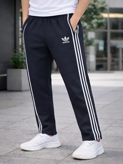 Мужские спортивные штаны, трико, весенняя трико, брюки — FORMAN7-TRIKO4ADIDAS-УГОЛЬН-XXL