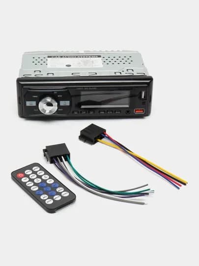 Pioneer aвтомагнитола 2 пульта Bluetooth, USB, AUX и FM радио магнитола — PROMO-PIONER-КРАСН