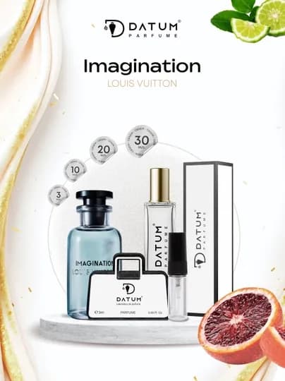 Духи мужские Datum Parfume Imagination с бергамотом, нероли, черным чаем и амброксаном
