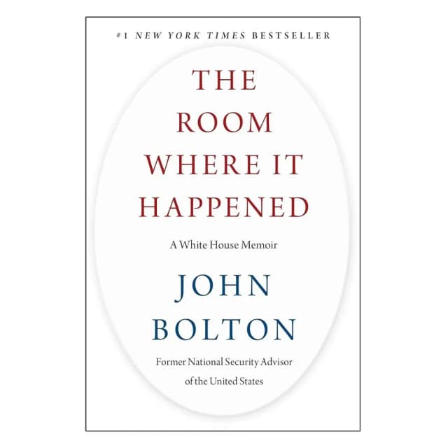 John R. Bolton: The Room Where It Happened. A White House Memoir (soft cover)