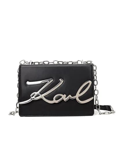 Женская сумка Karl Lagerfeld — NEWSKY-SUMKAKARLPINK-ЧЕРН