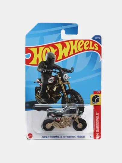Игрушечная машинка базовой коллекции Hot Wheels — ДЕТИМАГ-HWT002-ЗОЛОТ