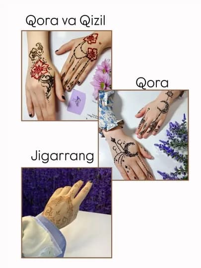 Хна конус для мехенди, набор хны для мехенди, хна для рук конус, mehndi хна набор