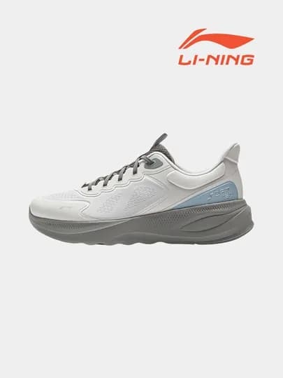 Мужские кроссовки, повседневные, водоотталкивающие, Li-Ning — LINING1-AGLV063-СЕРЫЙ-65