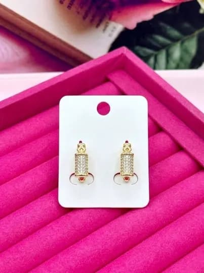 Серьги женские Xuping — ORZKIDS-ORZIKDS-ЖЕЛТ