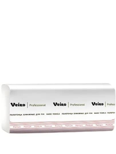 Z2-200 Полотенца бумажные Z-сложение, однослойный, Veiro Professional Comfort, 200 листов
