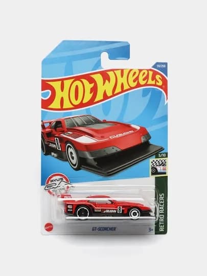 Игрушечная машинка базовой коллекции Hot Wheels — ДЕТИМАГ-HWT002-ВИШН