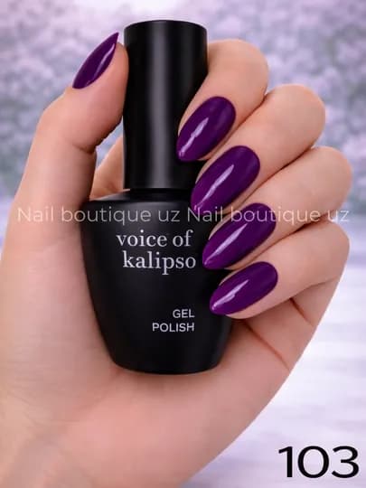 Voice of Calipso Gel Polish —профессиональный гель-лак с глубоким цветом и стойким блеском — UZNAIL-КАЛИПСО2-МАРСАЛ