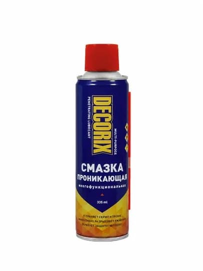 DECORIX Lubricant Multifunctional универсальная смазка аэрозольная 335 мл