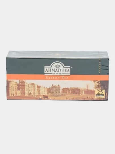 Чай Ahmad Tea Черный Пакетик 'Цейлон' 25х2гр 479 — ЧАЙНЫЙ-P046857