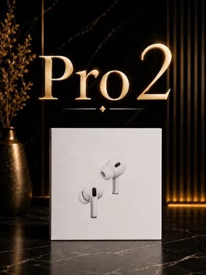 Pro 2 беспроводные наушники Bluetooth, премиум earbuds Type-C стерео — MOBILON-AIRPODS-БЕЛЫЙ