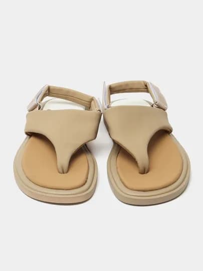Женские сланцы — MSHOES-CHANELS-ХАКИ-38