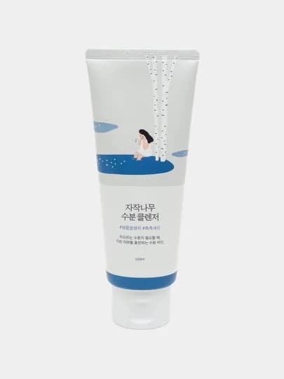 Пенка для умывания с березовым соком Round Lab Birch Juice Moisturizing Cleanser 150 ml — ORGKOS-RLKVUVEKYGUG