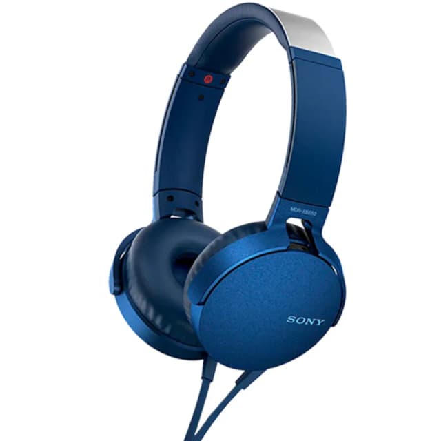 Sony MDR-XB550AP quloqchini Blue