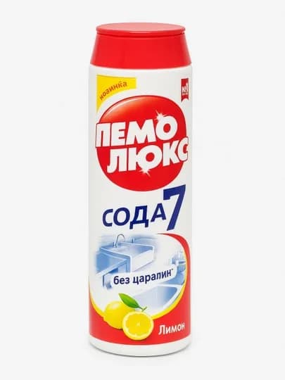 Чистящее средство Пемолукс, порошок для чистки кухни и ванной комнаты, 480 г