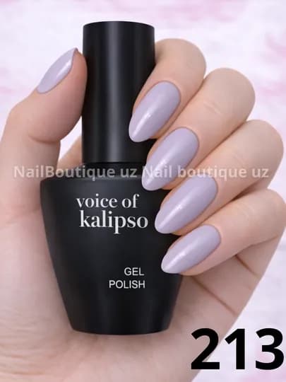 Voice of Calipso Gel Polish —профессиональный гель-лак с глубоким цветом и стойким блеском — UZNAIL-КАЛИПСО3-СЕРЫЙ