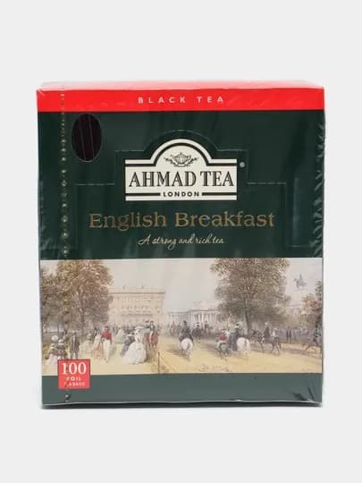 Черный чай Ahmad Tea English Breakfast, 100 шт — ЧАЙНЫЙ-P046854