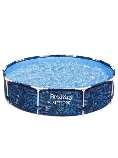Бассейн каркасный Bestway Steel Pro, 1200-7140 л, для взрослых и детей, прочная конструкция